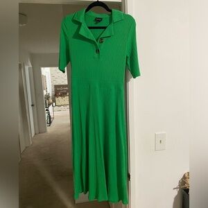 Who What Wear green dress
